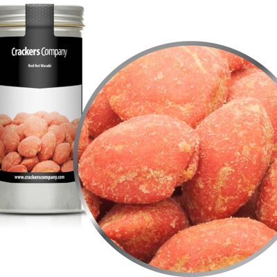 Arachidi Wasabi giapponesi, Red Hot Wasabi PU con 40 pezzi. u. Contenuto di 60 g per pezzo.