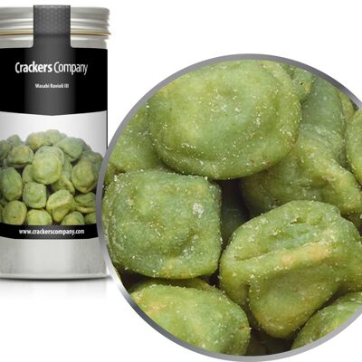 Crispy Wasabi Peanut, Wasabi Ravioli III PU con 40 piezas. Ud. Contenido de 60 g por pieza.