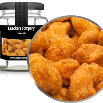 BBQ Cashew, Cashew BBQ PU avec 25 pièces. toi. Contenu de 70 g par pièce.
