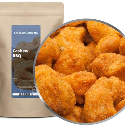 BBQ Cashew, Cashew BBQ PU avec 8 pièces. toi. Contenu de 400 g par pièce.