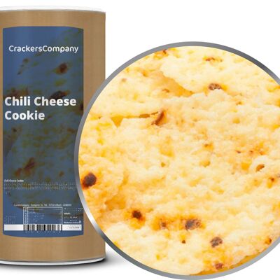 Snack al peperoncino Gouda, biscotto al formaggio al peperoncino PU con 9 pezzi. u. Contenuto di 200 g per pezzo.