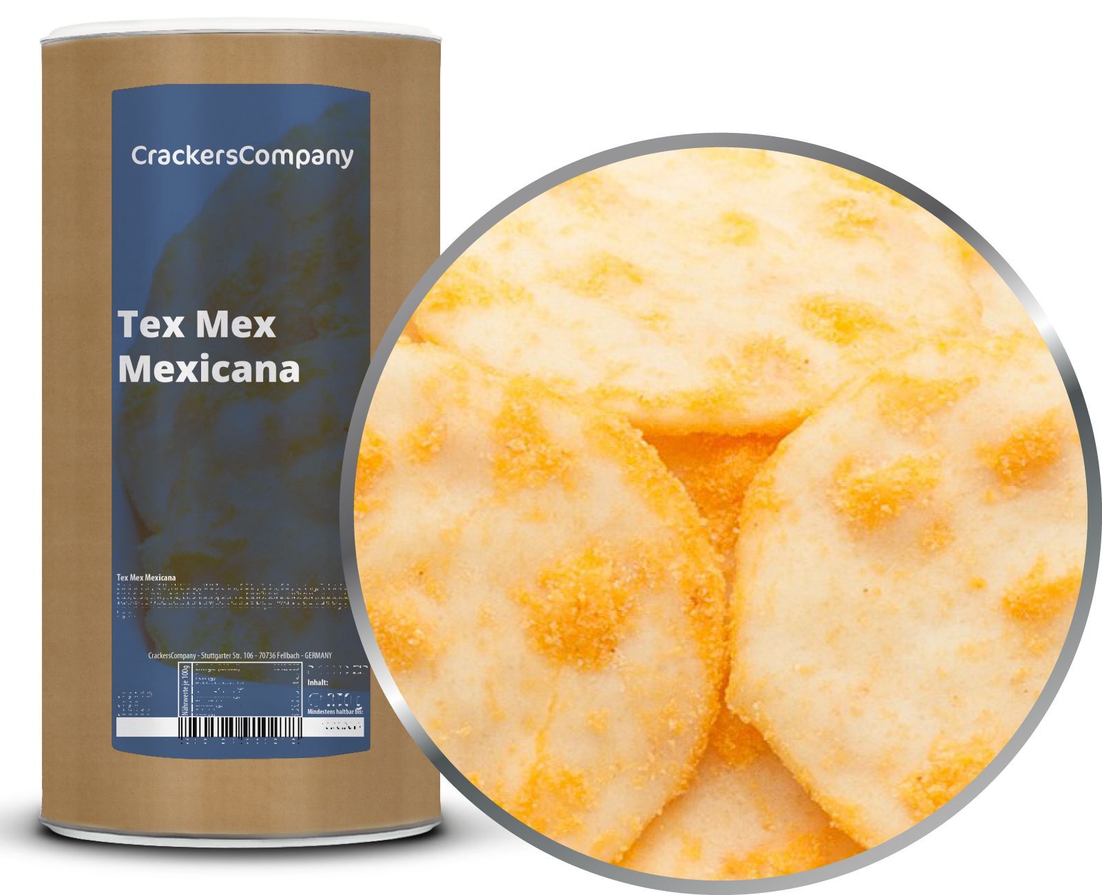 Mexikanische Chili Maiscracker, Tex Mex Mexicana VPE mit 9 Stk. u. 200g Inhalt je Stk.