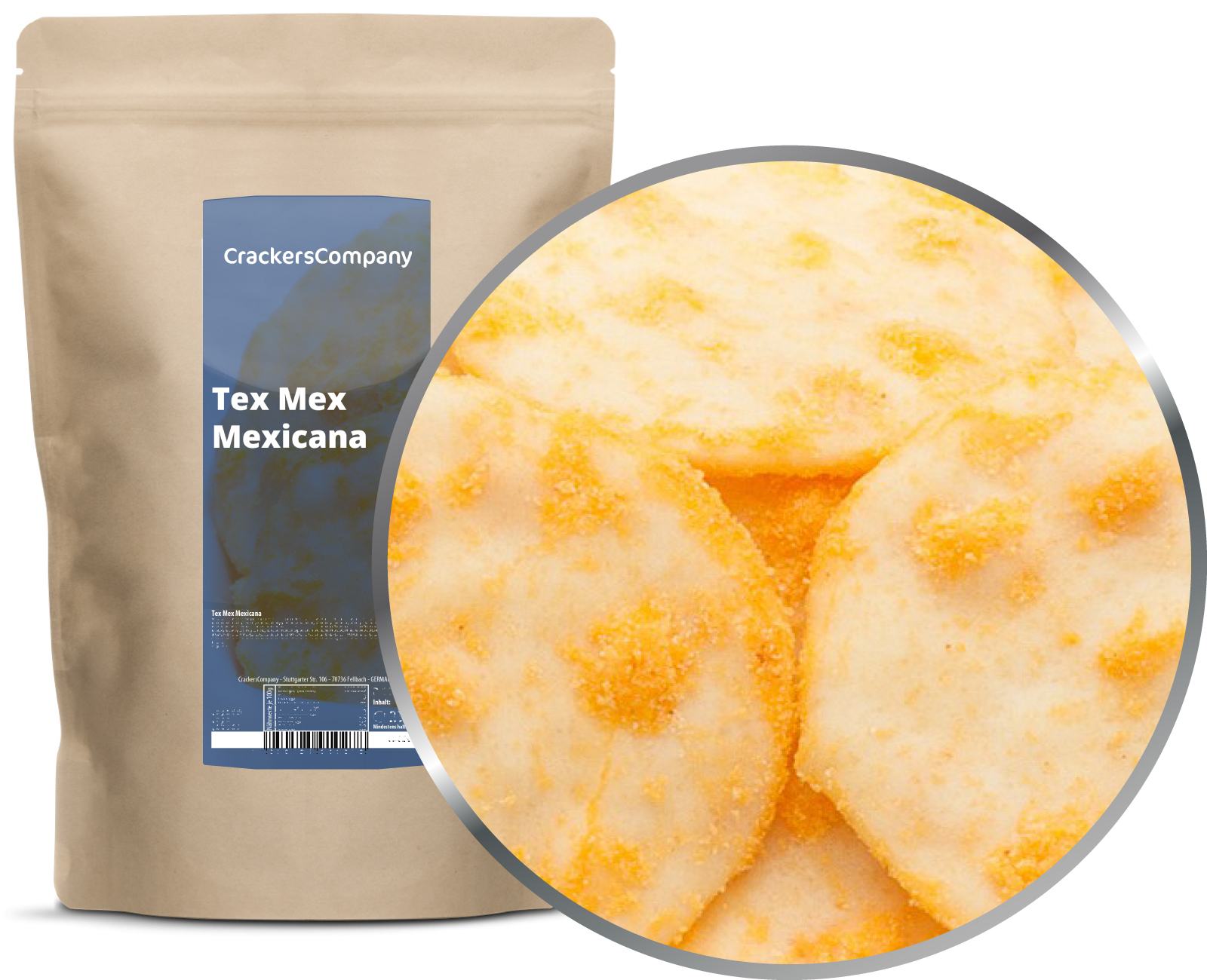 Mexikanische Chili Maiscracker, Tex Mex Mexicana VPE mit 8 Stk. u. 150g Inhalt je Stk.