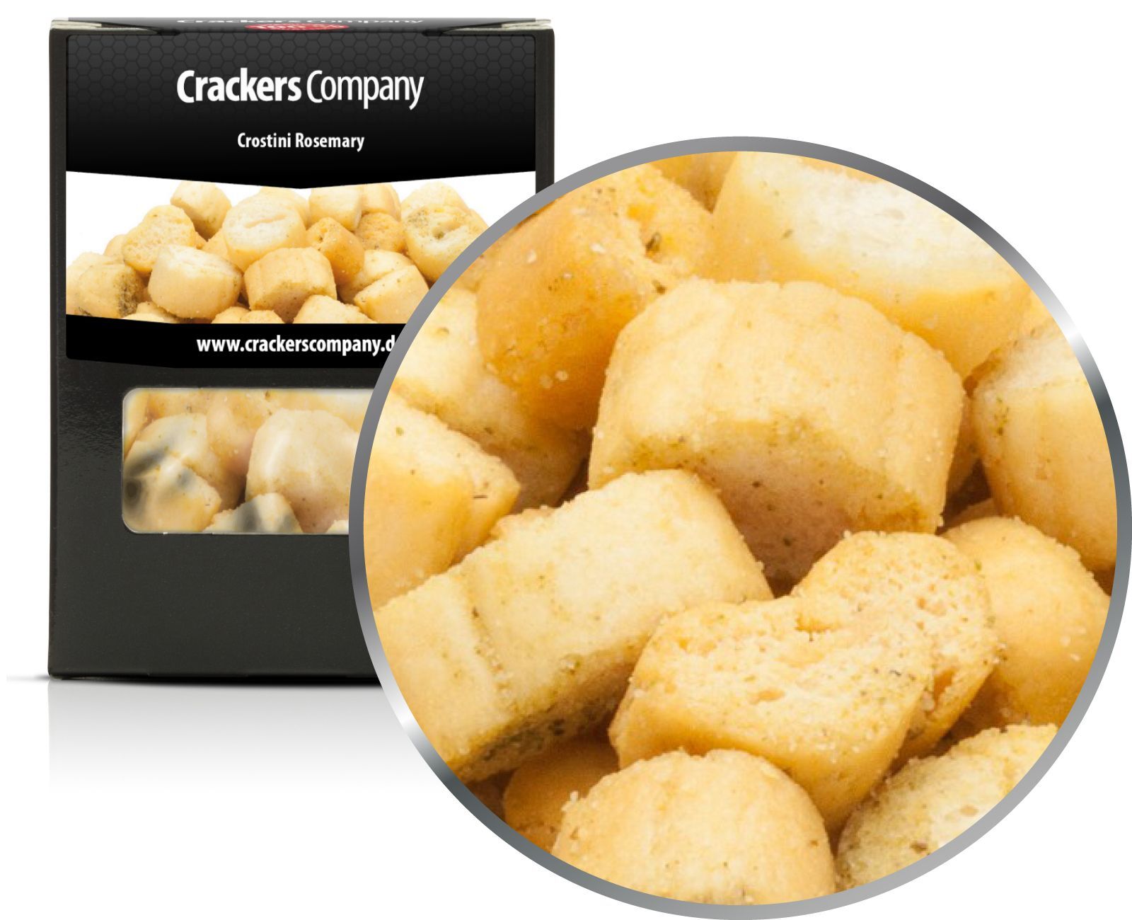 Rosemary Croutons, Crostini Rosemary VPE with 32 pcs. and 35g content per piece