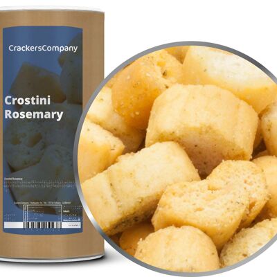 Crostini al rosmarino, Crostini al rosmarino PU da 9 pezzi. u. Contenuto 300 g per pezzo.