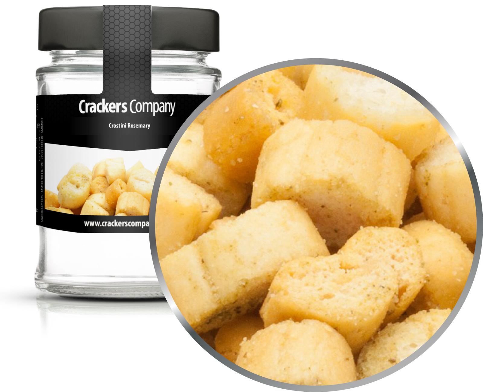 Rosmarin Croutons, Crostini Rosemary VPE mit 45 Stk. u. 35g Inhalt je Stk.