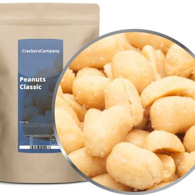 Arachidi tostate, Peanuts Classic PU con 8 pezzi. u. Contenuto 550 g per pezzo.