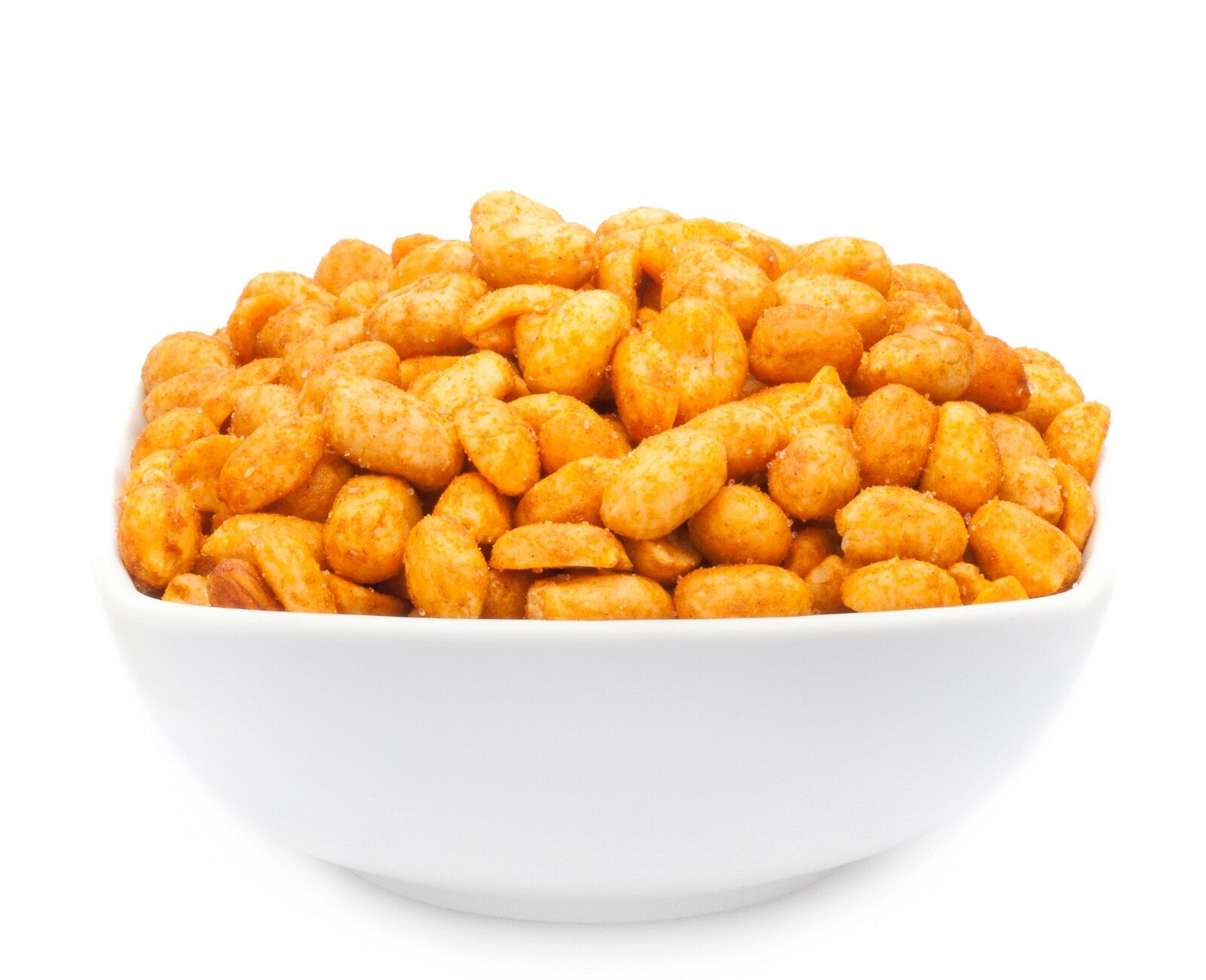 Arachidi al peperoncino, Peanuts al peperoncino PU con 1 pezzo. u. Contenuto 3000 g per pezzo.