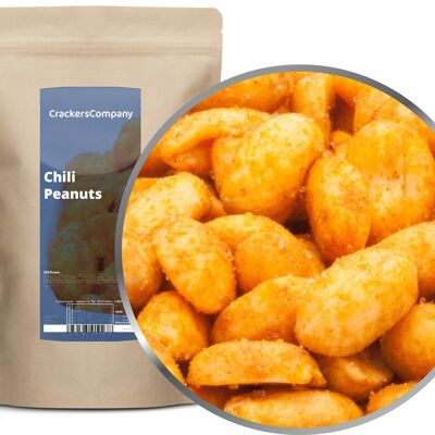 Arachidi al peperoncino, Chili Peanuts PU con 8 pezzi. u. Contenuto 550 g per pezzo.