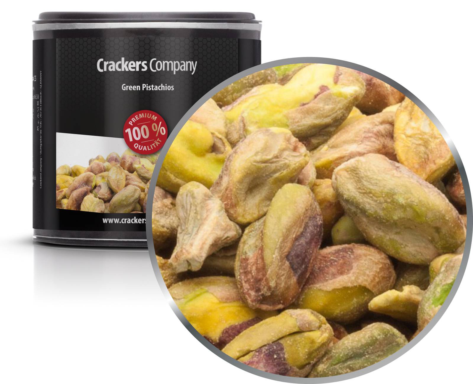 Pistacchi Verdi, Pistacchi Verdi PU con 36 pezzi. u. Contenuto 80 g per pezzo.