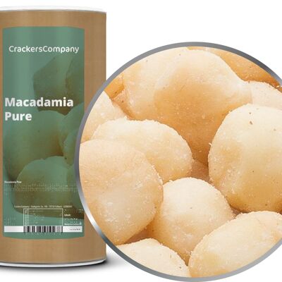 Macadamia Natural, Macadamia Pura PU con 9 piezas. Ud. Contenido de 650 g por pieza.