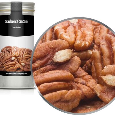 Noix de pécan naturelles, Pecan Nut Pure PU avec 40 pièces. toi. Contenu de 65 g par pièce.