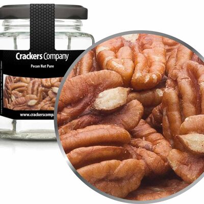 Pecanas naturales, Pecan Nut Pure PU con 25 piezas. Ud. Contenido de 65 g por pieza.