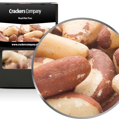 Noci del Brasile naturali, Noci del Brasile in puro PU con 32 pezzi. u. Contenuto 85 g per pezzo.