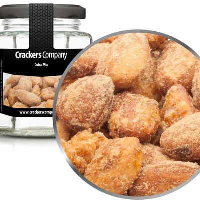 Noci affumicate e caramellate, Cuba Mix PU con 25 pezzi. u. Contenuto 85 g per pezzo.