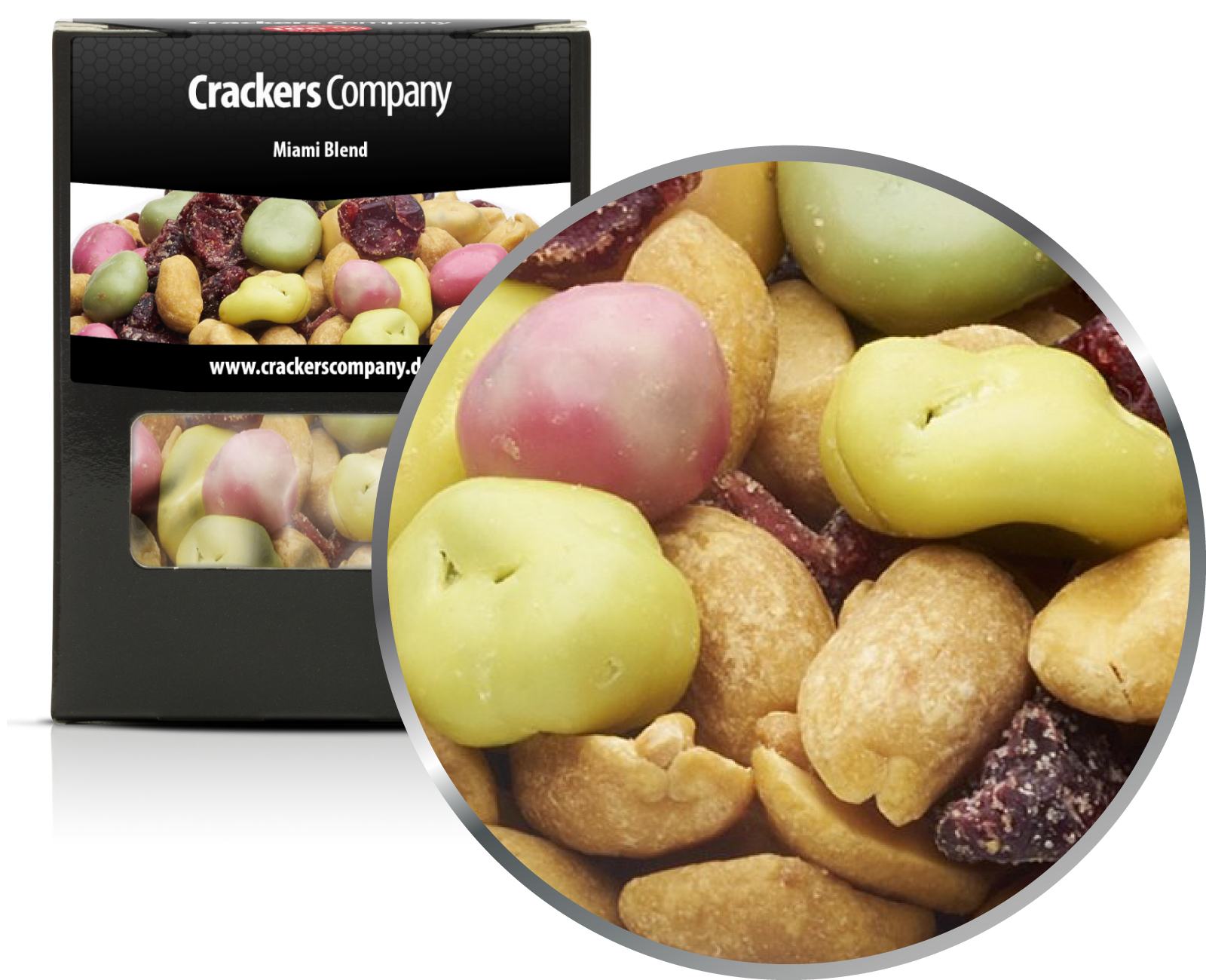 Erdnuss-Joghurtrosinen Mix, Miami Blend VPE mit 32 Stk. u. 100g Inhalt je Stk.