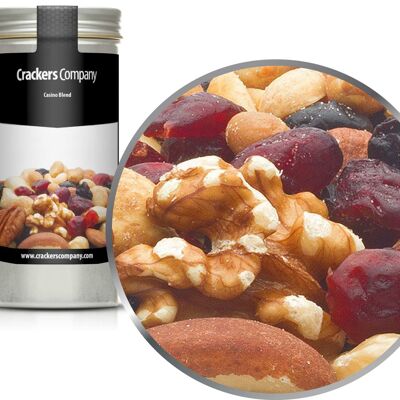 Mezcla de frutas y frutos secos de alta calidad, Casino Blend PU con 40 piezas. Ud. Contenido de 80 g por pieza.