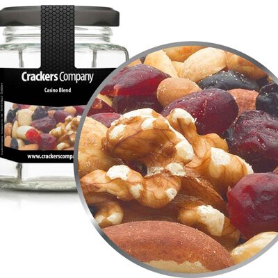 Miscela di frutta e noci di alta qualità, Casino Blend PU con 25 pezzi. u. Contenuto 80 g per pezzo.