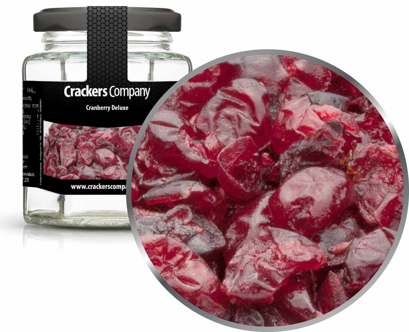 Cranberry, Cranberry Deluxe PU con 25 pezzi. u. Contenuto 85 g per pezzo.