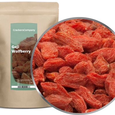 Baies de Goji, Goji-Wolfberry PU avec 8 pièces. toi. Contenu de 450 g par pièce.