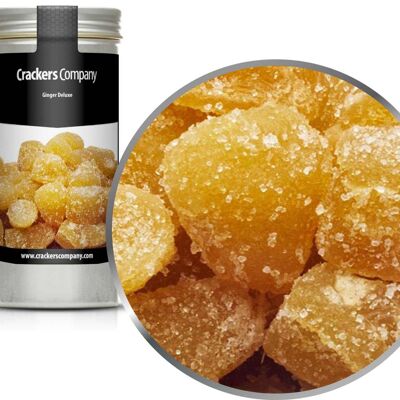 Gingembre confit, Ginger Deluxe PU de 40 pièces. toi. Contenu de 70 g par pièce.