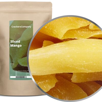 Mango essiccato, mango tagliato a pezzi PU con 8 pezzi. u. Contenuto 400 g per pezzo.