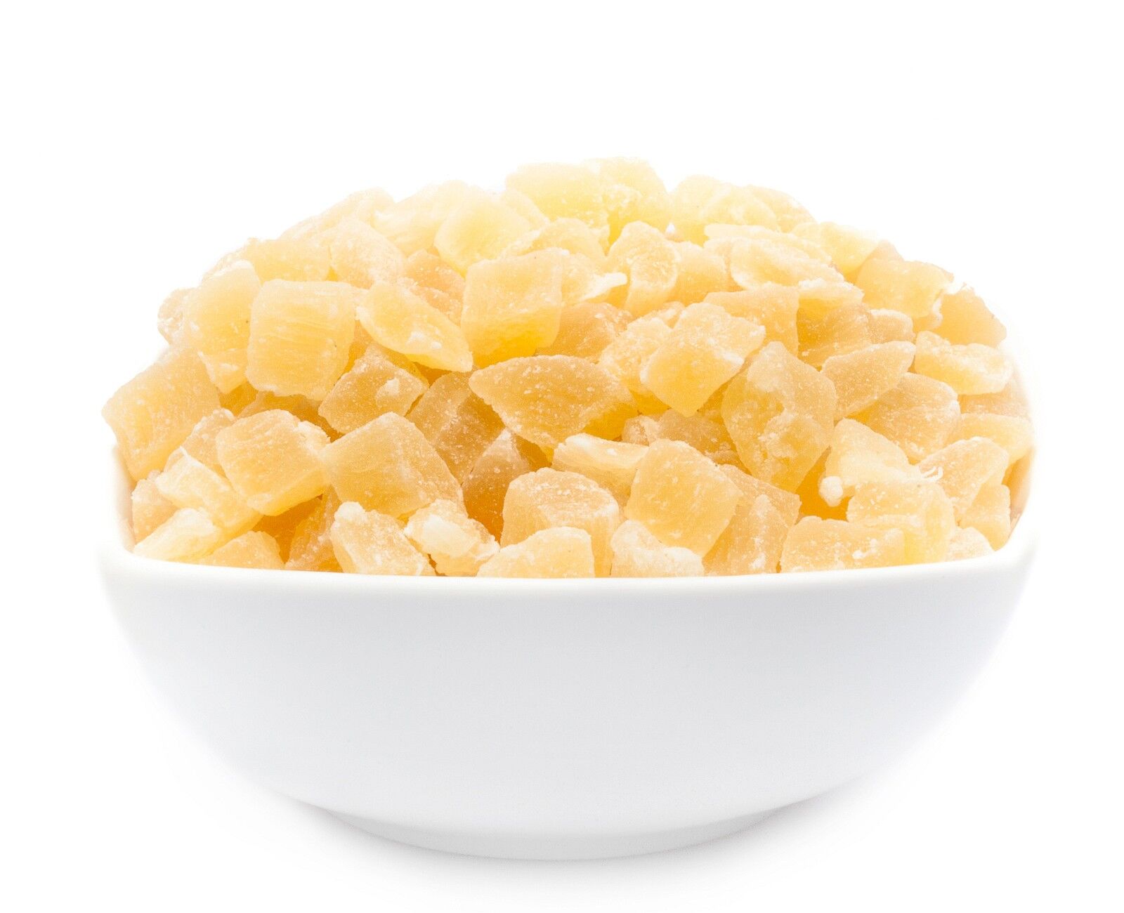 Kandierte Ananas, Pineapple Cube VPE mit 1 Stk. u. 5000g Inhalt je Stk.