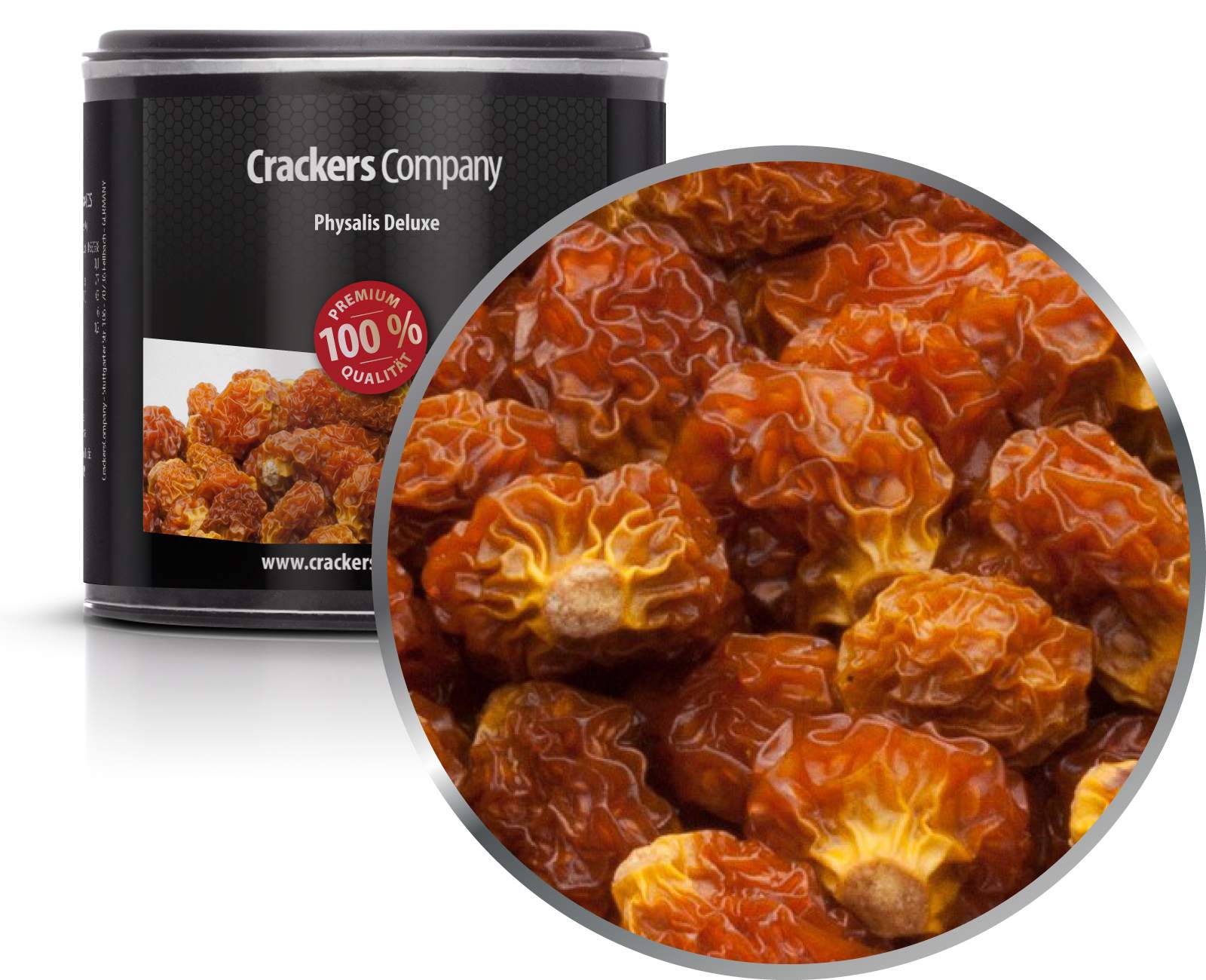 Getrocknete Physalis, Physalis Deluxe VPE mit 36 Stk. u. 80g Inhalt je Stk.