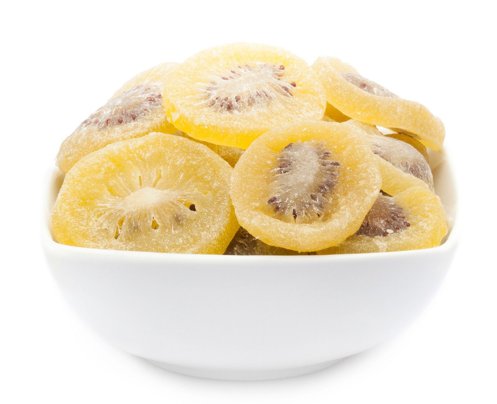 Kandierte Kiwi, Sliced Kiwi VPE mit 1 Stk. u. 1000g Inhalt je Stk.