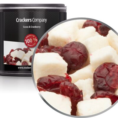 Cubi di cocco e mirtillo rosso, PU cocco e mirtillo rosso con 36 pezzi. u. Contenuto 80 g per pezzo.