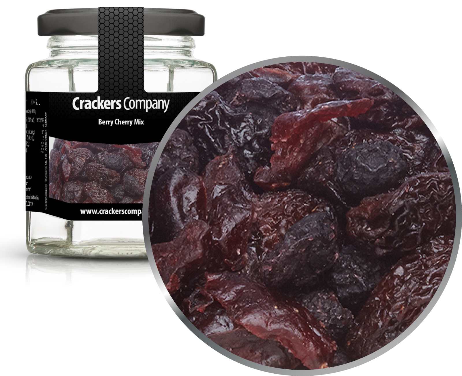 Mix di frutti di bosco, Berry Cherry Mix PU con 25 pezzi. u. Contenuto 100 g per pezzo.