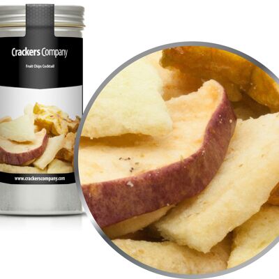 Chips di frutta fruttata, Fruit Chips Cocktail PU con 40 pezzi. u. Contenuto di 30 g per pezzo.