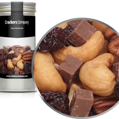 Mezcla de chocolate, frutas y nueces, Mezcla de chocolate, frutas y nueces PU con 40 piezas. Ud. Contenido de 90 g por pieza.