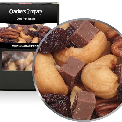 Chocolate Fruit Nut Mix, Choco Fruit Nut Mix VPE with 32 pieces. and 90g content per piece