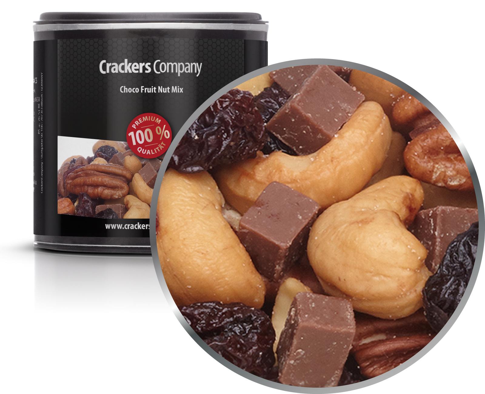 Schoko-Frucht-Nuss Mix, Choco Fruit Nut Mix VPE mit 36 Stk. u. 90g Inhalt je Stk.