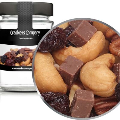 Mezcla de chocolate, frutas y nueces, Mezcla de chocolate, frutas y nueces PU con 45 piezas. Ud. Contenido de 90 g por pieza.