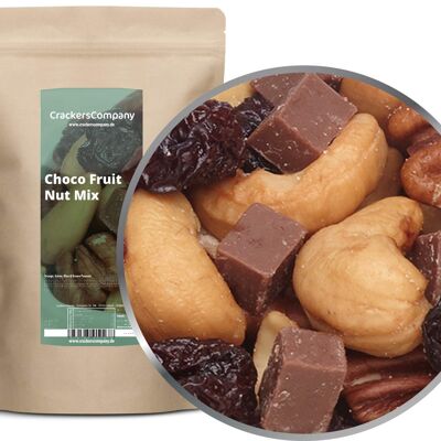 Mix Cioccolato-Frutta-Noci, Mix Cioccolato-Frutta Noci PU con 8 pezzi. u. Contenuto 600 g per pezzo.