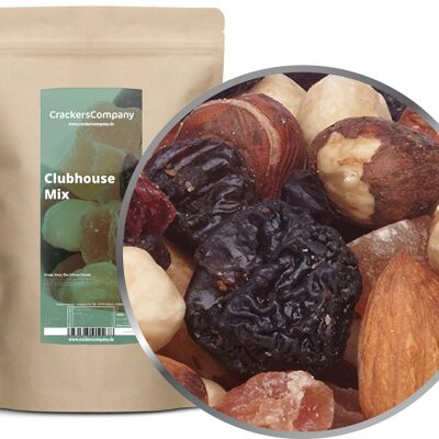 Mix de frutos secos y frutos secos, Clubhouse mix PU con 8 piezas. Ud. Contenido de 500 g por pieza.