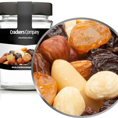 Mélange noble de noix et de raisins secs, Oxford Deluxe Blend PU de 45 pièces. toi. Contenu de 80 g par pièce.