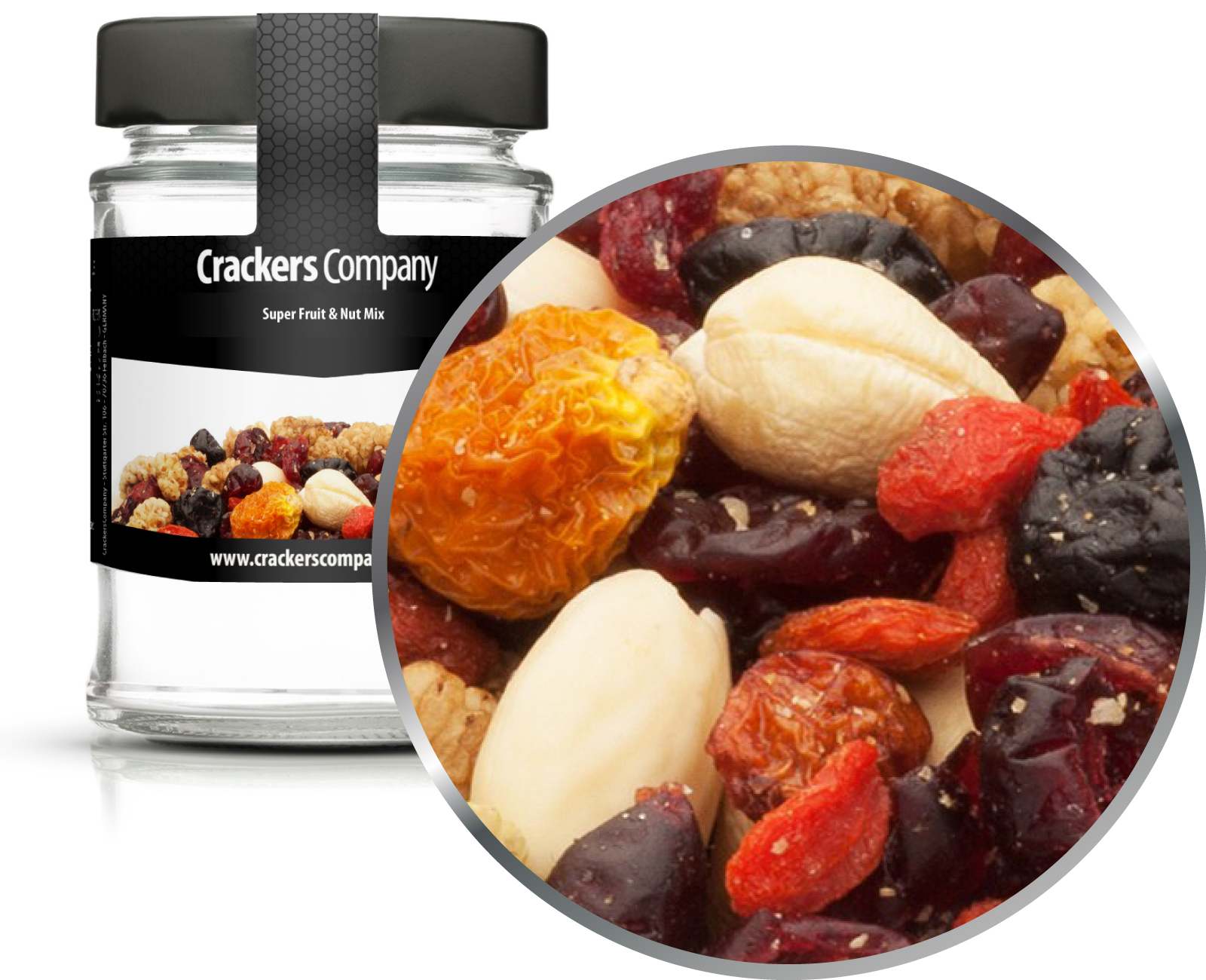 Superfood Frucht-Nuss Mix, Super Fruit & Nut Mix VPE mit 45 Stk. u. 80g Inhalt je Stk.