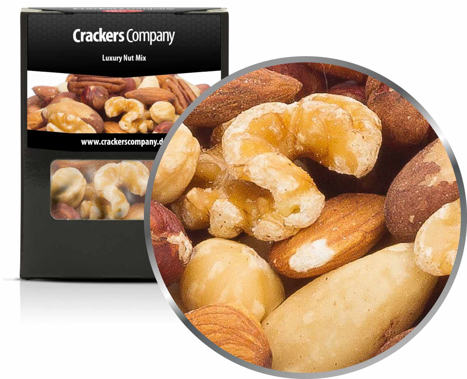 Luxus Nussmischung, Luxury Nut Mix VPE mit 32 Stk. u. 80g Inhalt je Stk.