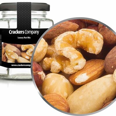 Mélange de noix de luxe, Luxury Nut Mix PU avec 25 pièces. toi. Contenu de 80 g par pièce.