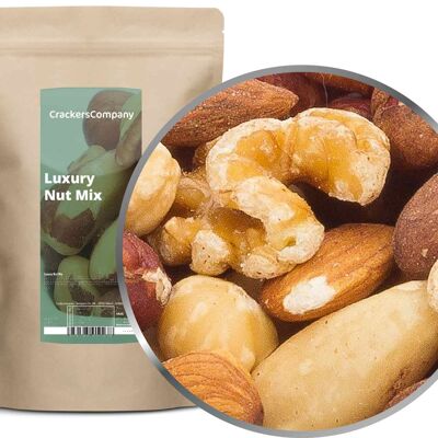 Mix di noci di lusso, Mix di noci di lusso PU con 8 pezzi. u. Contenuto di 500 g per pezzo.