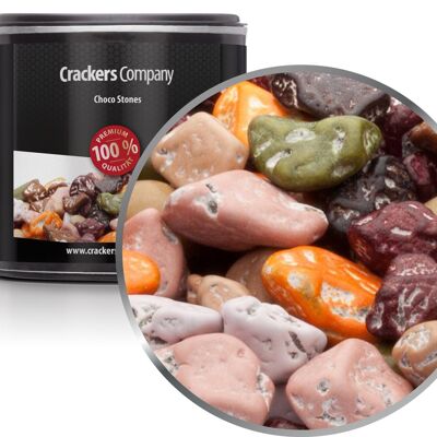 Piedras de chocolate de colores, Choco Stones PU con 36 piezas. Ud. Contenido de 130 g por pieza.