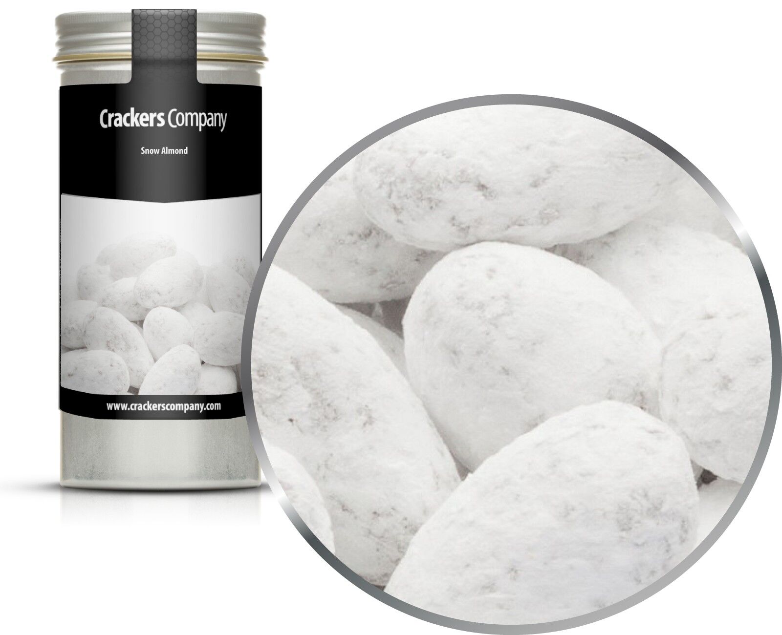 Mandel Vollmilch Schoko, Snow Almond VPE mit 40 Stk. u. 100g Inhalt je Stk.