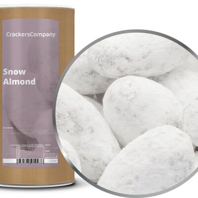Chocolat au lait entier aux amandes, Snow Almond PU de 9 pièces. toi. Contenu de 800 g par pièce.