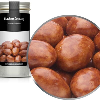 Amandes au sel de mer caramel, Amandes au sel de mer caramel PU avec 40 pièces. toi. Contenu de 115 g par pièce.