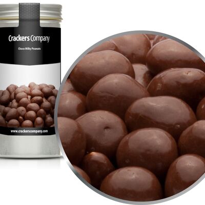 Cioccolato al latte intero con arachidi, Choco Milky Peanuts PU con 40 pezzi. u. Contenuto 110 g per pezzo.