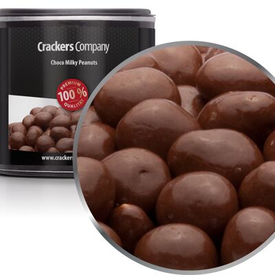 Cioccolato al latte intero con arachidi, Choco Milky Peanuts PU con 36 pezzi. u. Contenuto 110 g per pezzo.
