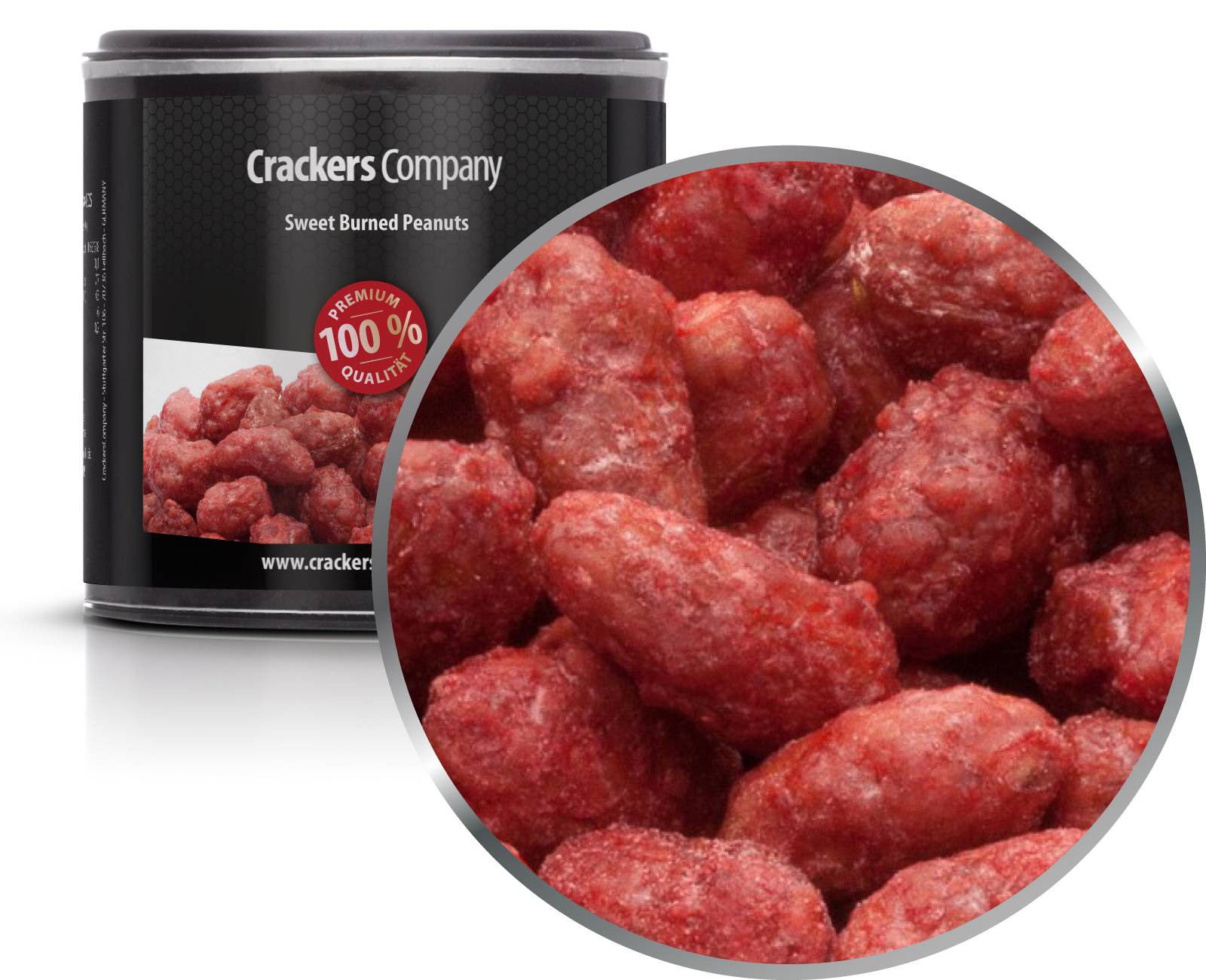 Cacahuètes brûlées, Sweet Burned Peanuts PU avec 36 pièces. toi. Contenu de 90 g par pièce.